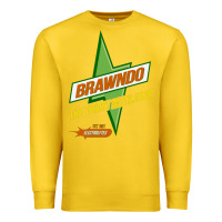Lemon brawndo the thirst mutilator   idiocracy inspired active Premium Sweatshirt - PixelWave