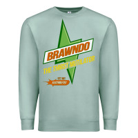Seafoam brawndo the thirst mutilator   idiocracy inspired active Premium Sweatshirt - PixelWave