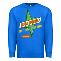 True Royal brawndo the thirst mutilator   idiocracy inspired active Premium Sweatshirt - PixelWave