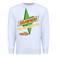 White brawndo the thirst mutilator   idiocracy inspired active Premium Sweatshirt - PixelWave