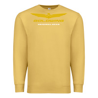 Antique Gold goldwing Premium Sweatshirt - PixelWave