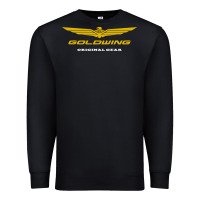 Black goldwing Premium Sweatshirt - PixelWave