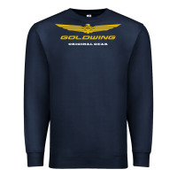 Navy goldwing Premium Sweatshirt - PixelWave