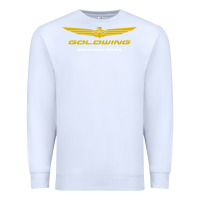 White goldwing Premium Sweatshirt - PixelWave