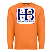 Carrot Coat of arms of Huntington Beach Premium Sweatshirt - PixelWave