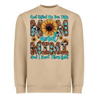 Mushroom god gifted me two titles mom and mimi  and i rock them both Heavyweight Sweatshirt - JahusDesignShop
