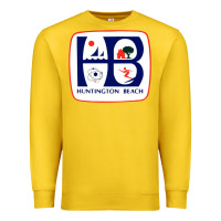 Lemon Coat of arms of Huntington Beach Premium Sweatshirt - PixelWave
