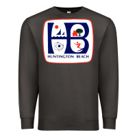 Smoke Coat of arms of Huntington Beach Premium Sweatshirt - PixelWave