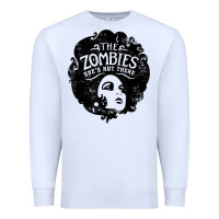 White the zombies   she's not there t shirt Premium Sweatshirt - PixelWave