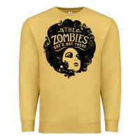 Antique Gold the zombies   she's not there t shirt Premium Sweatshirt - PixelWave