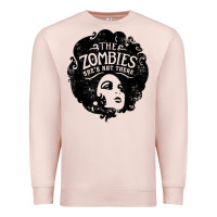 Pale Pink the zombies   she's not there t shirt Premium Sweatshirt - PixelWave