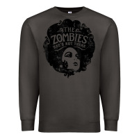 Smoke the zombies   she's not there t shirt Premium Sweatshirt - PixelWave