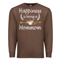 Chestnut happiness is being a mommom  cute mothers day gifts Premium Sweatshirt - PixelWave