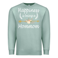 Seafoam happiness is being a mommom  cute mothers day gifts Premium Sweatshirt - PixelWave