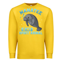 Lemon manatee gifts Premium Sweatshirt - PixelWave