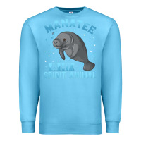 Ocean Blue manatee gifts Premium Sweatshirt - PixelWave