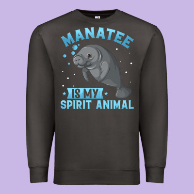 Manatee Gifts Premium Sweatshirt Designed By Pixelwave