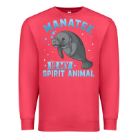 Cardinal manatee gifts Premium Sweatshirt - PixelWave