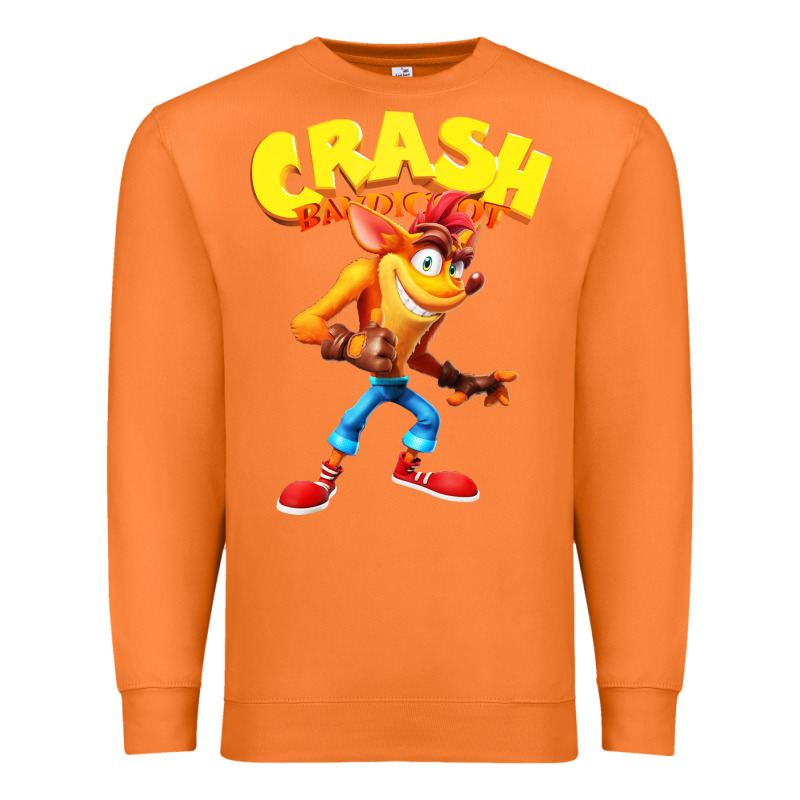 Crash Bandicoot Premium Sweatshirt by PixelWave | Teevron