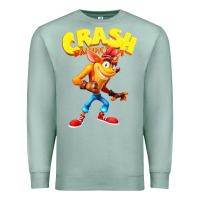 Seafoam crash bandicoot Premium Sweatshirt - PixelWave