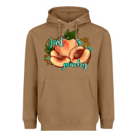 Toasted Coconut just peachy 2 Heavyweight Hoodie - JahusDesignShop