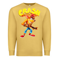Antique Gold crash bandicoot Premium Sweatshirt - PixelWave