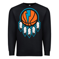 Black OKC Thunder Dreamcatcher 1 Premium Sweatshirt - PixelWave