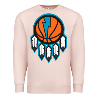 Pale Pink OKC Thunder Dreamcatcher 1 Premium Sweatshirt - PixelWave