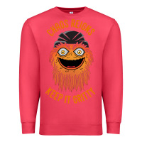 Cardinal chaos reigns keep it gritty Premium Sweatshirt - PixelWave