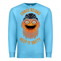 Chaos Reigns Keep It Gritty Premium Sweatshirt | Teevron