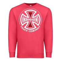 Cardinal independent company cross skateboard Premium Sweatshirt - PixelWave