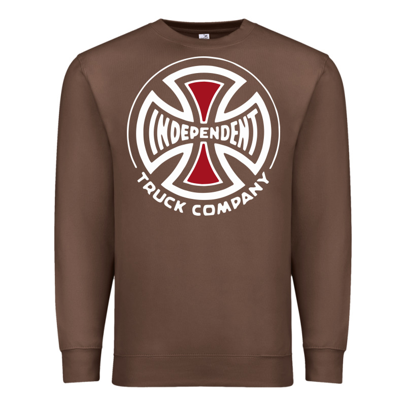 Independent Company Cross Skateboard Premium Sweatshirt by PixelWave | Teevron