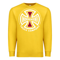 Lemon independent company cross skateboard Premium Sweatshirt - PixelWave