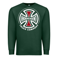 Sports Green independent company cross skateboard Premium Sweatshirt - PixelWave