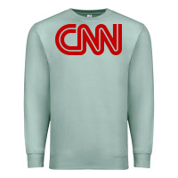 Seafoam cnn media company Premium Sweatshirt - PixelWave