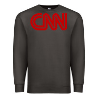 Smoke cnn media company Premium Sweatshirt - PixelWave