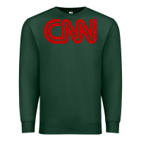 Sports Green cnn media company Premium Sweatshirt - PixelWave