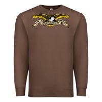 Chestnut anti hero skateboards Premium Sweatshirt - PixelWave
