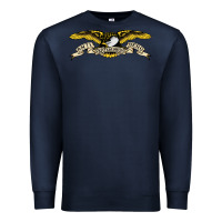 Navy anti hero skateboards Premium Sweatshirt - PixelWave