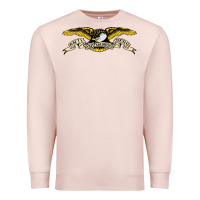 Pale Pink anti hero skateboards Premium Sweatshirt - PixelWave