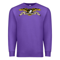Purple anti hero skateboards Premium Sweatshirt - PixelWave