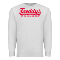Dove Grey freddy's frozen custard & steakburgers Premium Sweatshirt - PixelWave