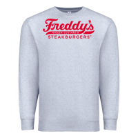 Heather Grey freddy's frozen custard & steakburgers Premium Sweatshirt - PixelWave
