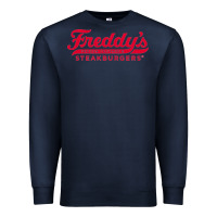Navy freddy's frozen custard & steakburgers Premium Sweatshirt - PixelWave