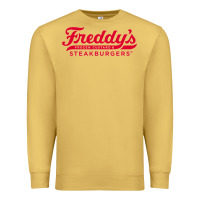 Antique Gold freddy's frozen custard & steakburgers Premium Sweatshirt - PixelWave