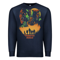 Navy The Monster Squad Premium Sweatshirt - PixelWave