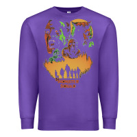 Purple The Monster Squad Premium Sweatshirt - PixelWave