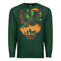 Sports Green The Monster Squad Premium Sweatshirt - PixelWave