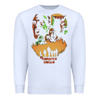 White The Monster Squad Premium Sweatshirt - PixelWave