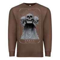 Chestnut hunt showdown anniversary three of skulls black t shirt Premium Sweatshirt - PixelWave